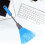Stylish Blue Pp Keyboard Brush Portable Lightweight Reliable 4