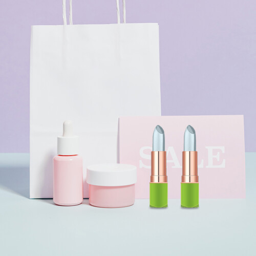 2 Unidades Labial De Con Color Que Cambia 2