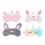 4 Pièces Masque De En Peluche De Licorne 8