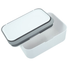 1Praktische Tissue Box Houder Voor Papieren En Doekjes Grijs