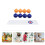 Fun Curling Game Set Plastic White 1pack 3