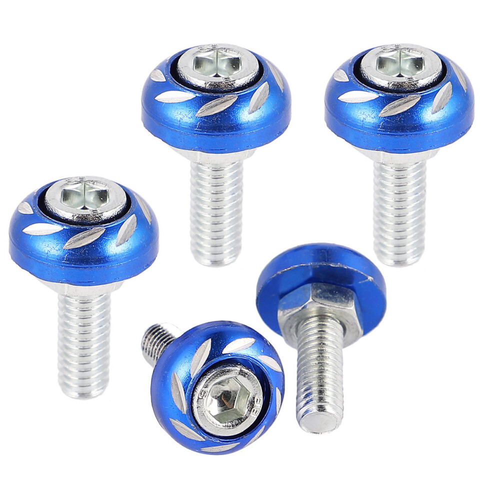 20Pcs 6Mm Motorbike License Plate Screws Motorcycle Modification Screw 3532115872663