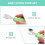 1 Set Couverts Bébé Apprentissage Fourchette Courte 5