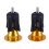 Paire de Bouchons de Guidon pour , Embouts de Guidon pour (Or) 5