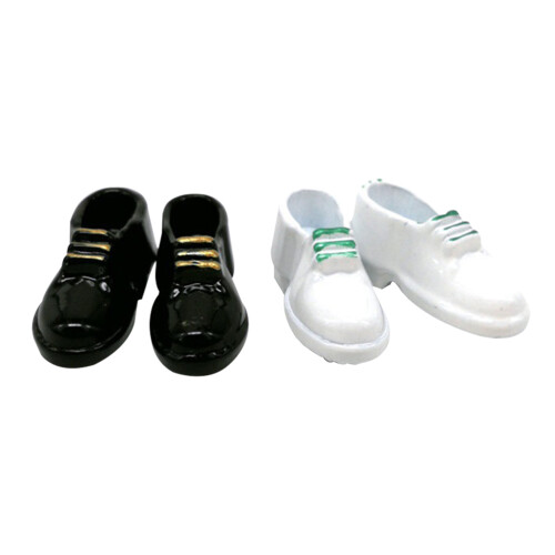2 Pairs Mini Shoes Model For Mini House Accessories 2