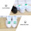 2 Pairs Mini Shoes Model For Mini House Accessories 8