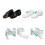 2 Pairs Mini Shoes Model For Mini House Accessories 6