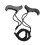 Hiking Gear Chain Saw Black 1set 2