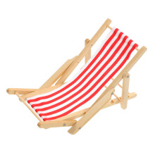 Miniature Opvouwbare Strandstoel 1:12 Oceaanstijl