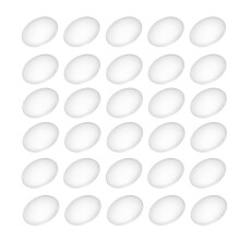 100Pcs Crystal Oval Glass Gemstone Patch For Jewelry Craft Making