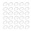 100Pcs Crystal Oval Glass Gemstone Patch For Jewelry Craft Making 1