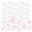 100Pcs Crystal Oval Glass Gemstone Patch For Jewelry Craft Making 3
