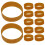 1 Set Of Rubber Bands High-Elastic Rings 6