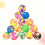 25Pcs 32Mm Rubber Elastic Bouncing Balls For Kids (Mixed Colors) 7