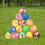 25Pcs 32Mm Rubber Elastic Bouncing Balls For Kids (Mixed Colors) 6