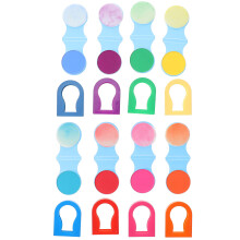 8 Pièces De Coloration Capillaire Réutilisable Pour
