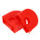 2Pcs Red ABS Ladder Tie Rod End Sleeves Folding Ladder Hinge Protector 9