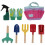 Mini Gardening Fork Rake Set For Kids Beach Sand Play 10