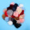 30 . pompones de sintética con , 10 cm 5