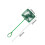 5 Pièces Filet De En Nylon Anti- Pour Aquarium Vert 2