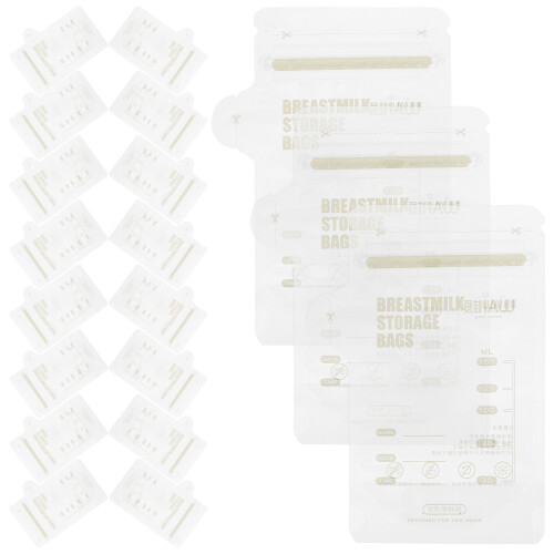 30Pcs 150Ml Disposable Breast Milk Bags For Storage