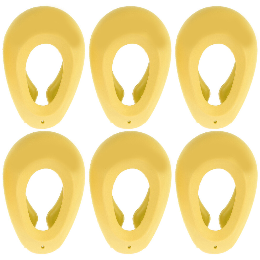 Totority 3 Pairs Silicone Hair Dye Ear Covers For Coloring Protection