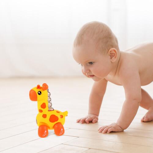 Interactive Electric Giraffe Toy With Pull Rope For Toddlers 3+ 2