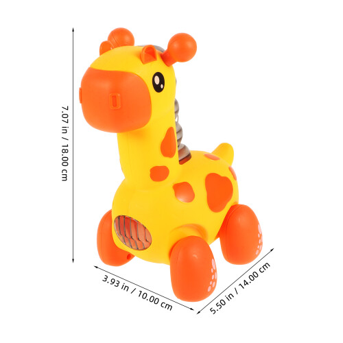 Interactive Electric Giraffe Toy With Pull Rope For Toddlers 3+ 1
