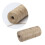 3 Pcs 2mm 100g Yellow Cylindrical Hemp Braided Rope 8