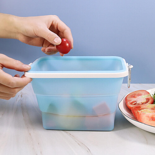Bolsa De Silicone Reutilizável Para Armazenamento De 1