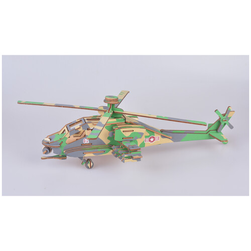 Miniature Plane 3D Assembly Puzzle DIY Jigsaw Toy 2
