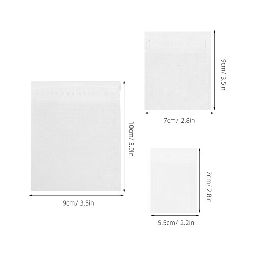 300Pcs Disposable Tea Filter Bags With Drawstring For Herb Spices 1