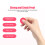 100Pcs Plastic Counting Balls For Kids Probability Learning Toys 11
