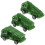 3Pcs Small Truck Model Toy Pull Back Car For Kids 9
