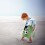 Groene Kinderstrand Badcape Polyester Kindvriendelijk Ontwerp 9