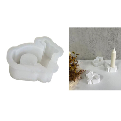 Candle Holder Molds for Making Easter Decorations Candle Stand 1