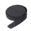 1 Roll Wigs Elastic Band Flat Polyester For Craftsman Black 5