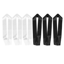 6St Katoenen Blank Sashes Set Assortie Kleuren Decoratie