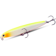 Sinking fishing lure, 10–24 g, 8–10 cm, steel ball, Long Shot, Trolling, Swimbait, river, saltwater, fishing (Color : yellow, Size : 18g 10cm)