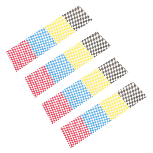 80 Sheets Sandwich Paper Liners Dessert Baking Checkered Sheets