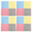 80 Sheets Sandwich Paper Liners Dessert Baking Checkered Sheets 10