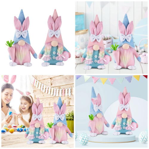 Easter Rabbit Toy Long Lasting and Comfortable Stuffed Toy-B 2