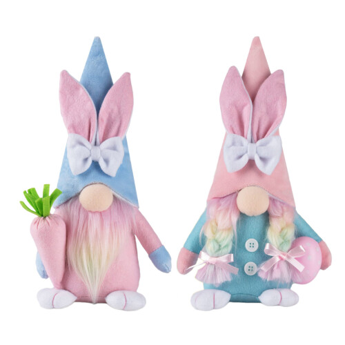 Easter Rabbit Toy Long Lasting and Comfortable Stuffed Toy-B 1