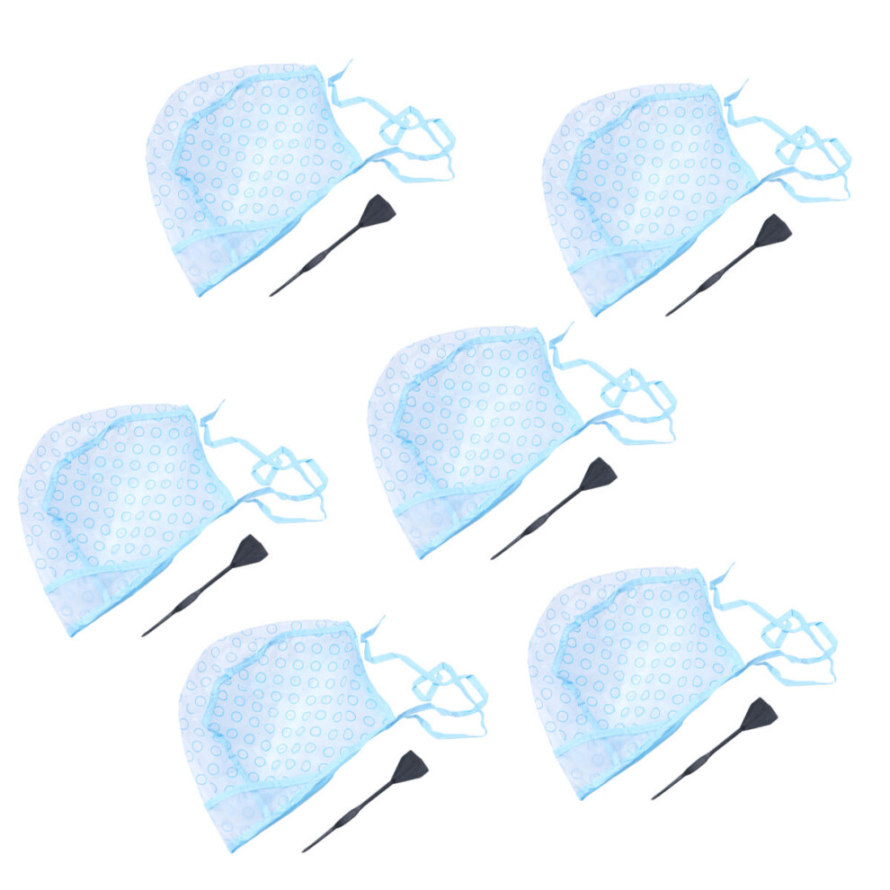 Vaguelly 14Pcs Hair Coloring Kit With Dyeing Caps And Tint Brush