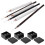 3 Sets Cosmetics Pencils Eyebrow Pencil Concealer Combination Tool 7