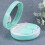 1Pc Marble Pattern Portable Lenses Case For Home And Travel Green 6