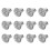 12Pcs Jean Buttons Replacement Alloy Snap Buttons For Pants 1