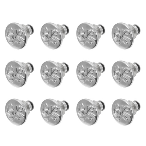 12Pcs Jean Buttons Replacement Alloy Snap Buttons For Pants