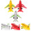 6 Pcs Mini Airplane Model Toy For Kids Educational Cognition 5