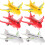6 Pcs Mini Airplane Model Toy For Kids Educational Cognition 6